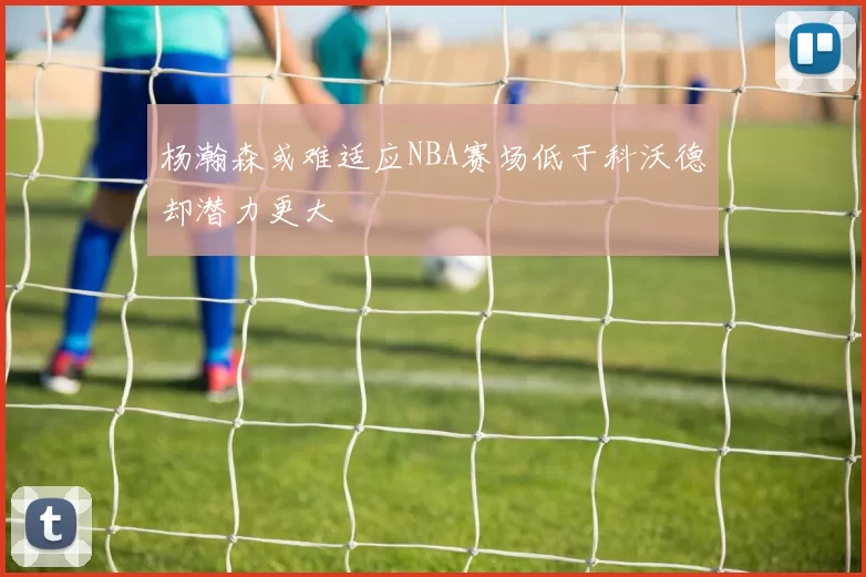杨瀚森或难适应NBA赛场低于科沃德却潜力更大